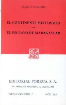 el continente misterioso; el esclavo de madagascar-9789684523784