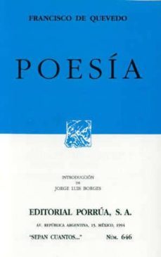 poesia-francisco de quevedo-9789684527584