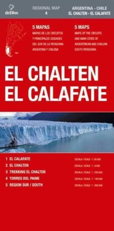 patagonia sur, argentina y chile: escala: vv.ee.-9789879445884