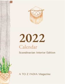 2022 home interior scandinavian watercolor calendar (ebook)-indira srivatsa-9791220895484