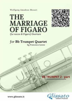 bb trumpet 2 part: "the marriage of figaro" overture for trumpet quartet (ebook)-9791220897884