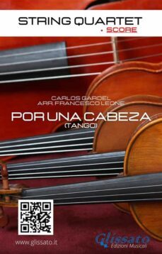 string quartet: por una cabeza (score) (ebook)-9791222075884
