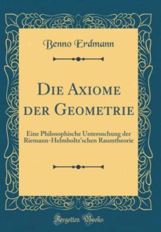 die axiome der geometrie-9780266291794