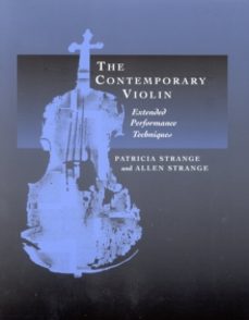 the contemporary violin-patricia strange-allen strange-9780520224094