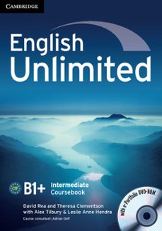 english unlimited intermediate coursebook with e-portfolio (solo portugal)-9780521739894