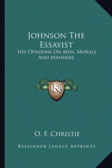 johnson the essayist-9781162785394