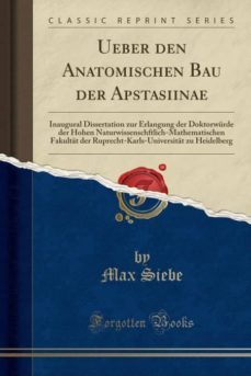 ueber den anatomischen bau der apstasiinae-9781332521494