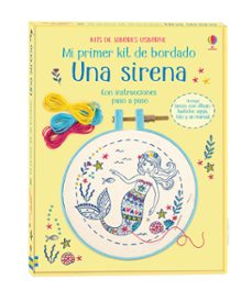 primer kit de bordado : una sirena-lara bryan-9781474958394
