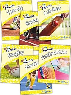 jolly phonics readers level 2, our world: in precursive letters (british english edition)-sara wernham-9781844149094
