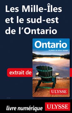 les mille-iles et le sud-est de l'ontario (ebook)-pascale couture-9782765818694