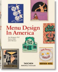menu design in america-9783836520294