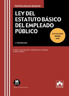 ley del estatuto basico del empleado publico 2025-9788411949194