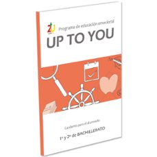 programa de educacion emocional uptoyou: bachillerato. cuaderno para el alumnado-jose victor oron semper-9788412089394