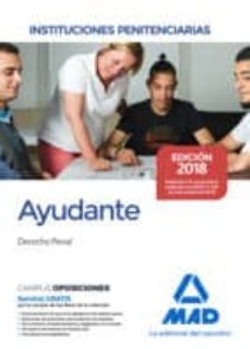 ayudante de instituciones penitenciarias. derecho penal-9788414221594