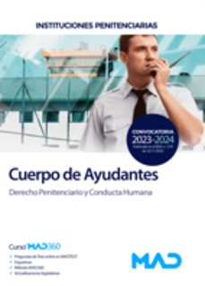 cuerpo de ayudantes de instituciones penitenciarias. derecho penitenciario y conducta humana-9788414277294