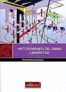 historiografia del signo linguistico-9788417157494