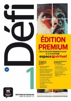 defi 1 livre de l elève + cd version premium a1-9788417249694