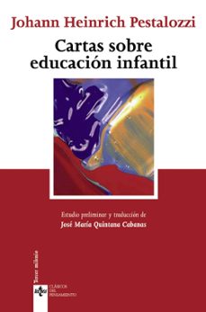 cartas sobre educacion infantil (3ª ed.)-jose maria quintana cabanas-johann heinrich pestalozzi-9788430944194