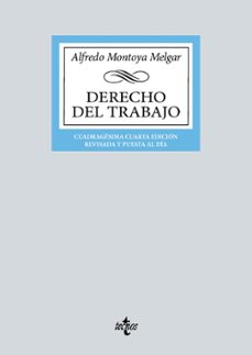 derecho del trabajo-alfredo montoya melgar-9788430987894