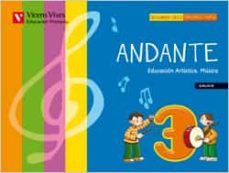 andante 3. libro + cd. galicia-9788431697594