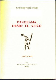 panorama desde el atico-juan jose velez otero-9788432132094