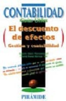el descuento de efectos: gestion y contabilidad-9788436811094