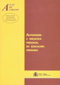 autonomia e iniciativa personal en educacion primaria-9788436946994