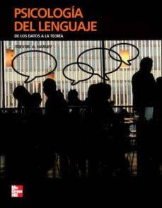 psicologia del lenguaje: de los datos a la teoria-trevor a. harley-9788448168094