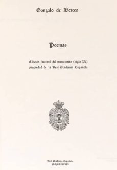 poemas (ref.: 1451065) (ed. facs. del manuscrito del s. xiv de la rae)-9788450201994