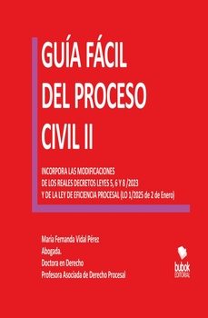 guia facil de proceso civil ii-maria fernanda vidal perez-9788468586694