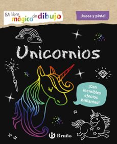 MI LIBRO MAGICO DE DIBUJO: UNICORNIOS (RASCA Y PINTA), VV.AA.