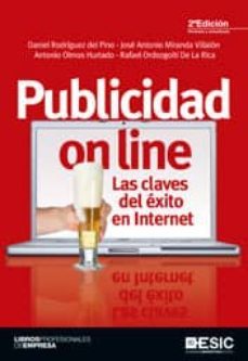 publicidad on line (2ª ed.)-daniel rodriguez del pino-jose antonio miranda villalon-9788473568494