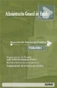 agentes de la hacienda publica administracion general del estado temario 1-9788480617994