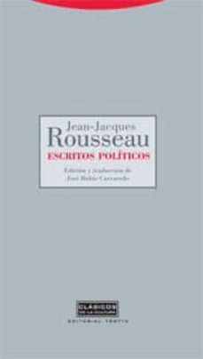 escritos politicos-jean jacques rousseau-9788481648294