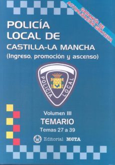 policia local de castilla-la mancha volumen iii-9788482193694