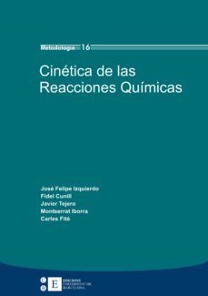 cinetica de las reacciones quimicas-jose felipe izquierdo-9788483384794