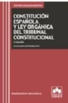 constitucion española y tribunal constitucional (8ª ed. 2009)-9788483421994