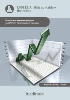 (i.b.d.)analisis contable y financiero. adgn0108 - financiacion de empresas-9788483645994