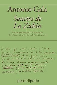 sonetos de la zubia-antonio gala-9788490022894