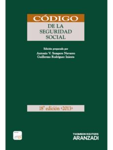 codigo seguridad social 2013. formato duo (18ª ed.)-antonio sempere navarro-9788490147894