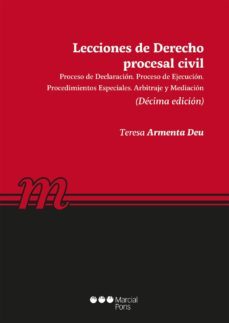 lecciones de derecho procesal civil-teresa armenta deu-9788491233794