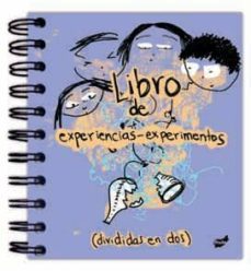 libro de experiencias-experimentos (divididos en dos)-sonia perez lozano-9788492595594