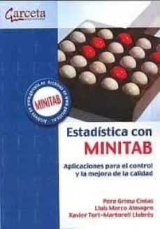 estadistica con minitab: aplicaciones para el control y la mejora de la calidad-9788492812394