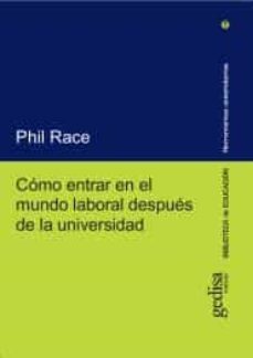 como entrar en el mundo laboral despues de la universidad-9788497845694