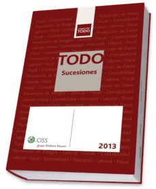 todo sucesiones 2013-javier maximo juarez gonzalez-9788499545394