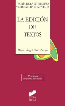 la edicion de textos (ebook)-miguel angel perez priego-9788499585994