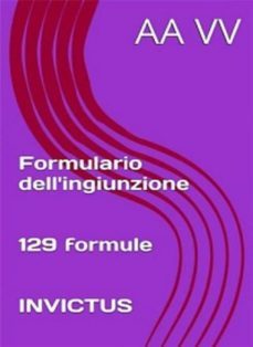 formulario dell'ingiunzione (ebook)-9788897944294