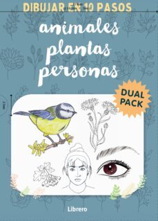pack aprende a dibujar en 10 pasos personas y animales y plantas-mary woodin-9789463598194