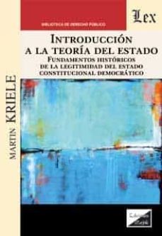 introduccion a la teoria del estado-martin kriele-9789564071794