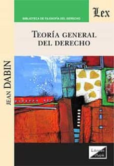 teoria general del derecho-jean dabin-9789564072494